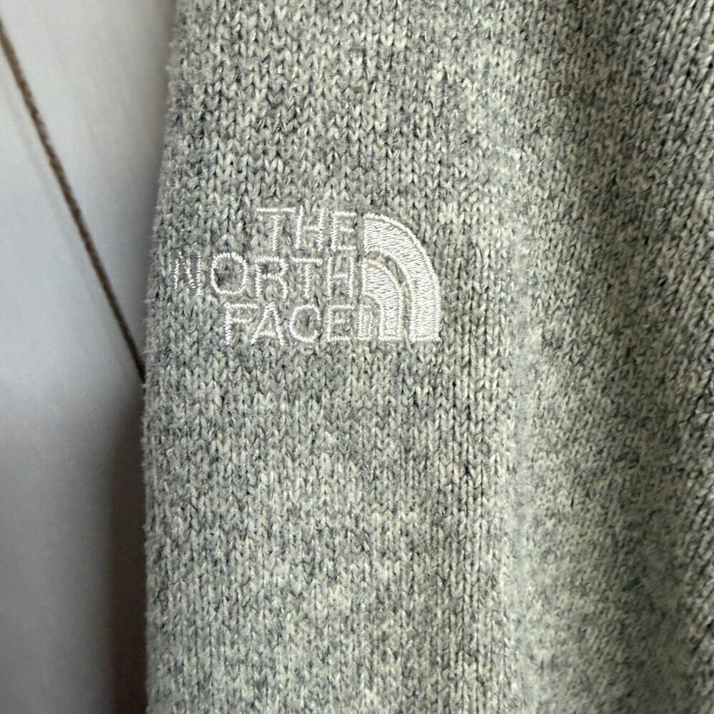 The North Face Women’s Crescent Sunshine‎ Hoodie Medium Gray EUC Cozy - Picture 5 of 11